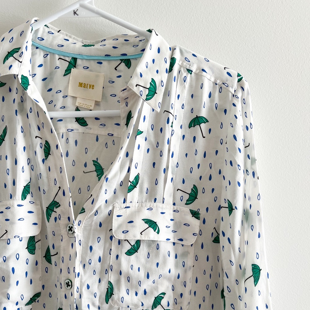 Maeve Wynwood Rainy Day Blouse